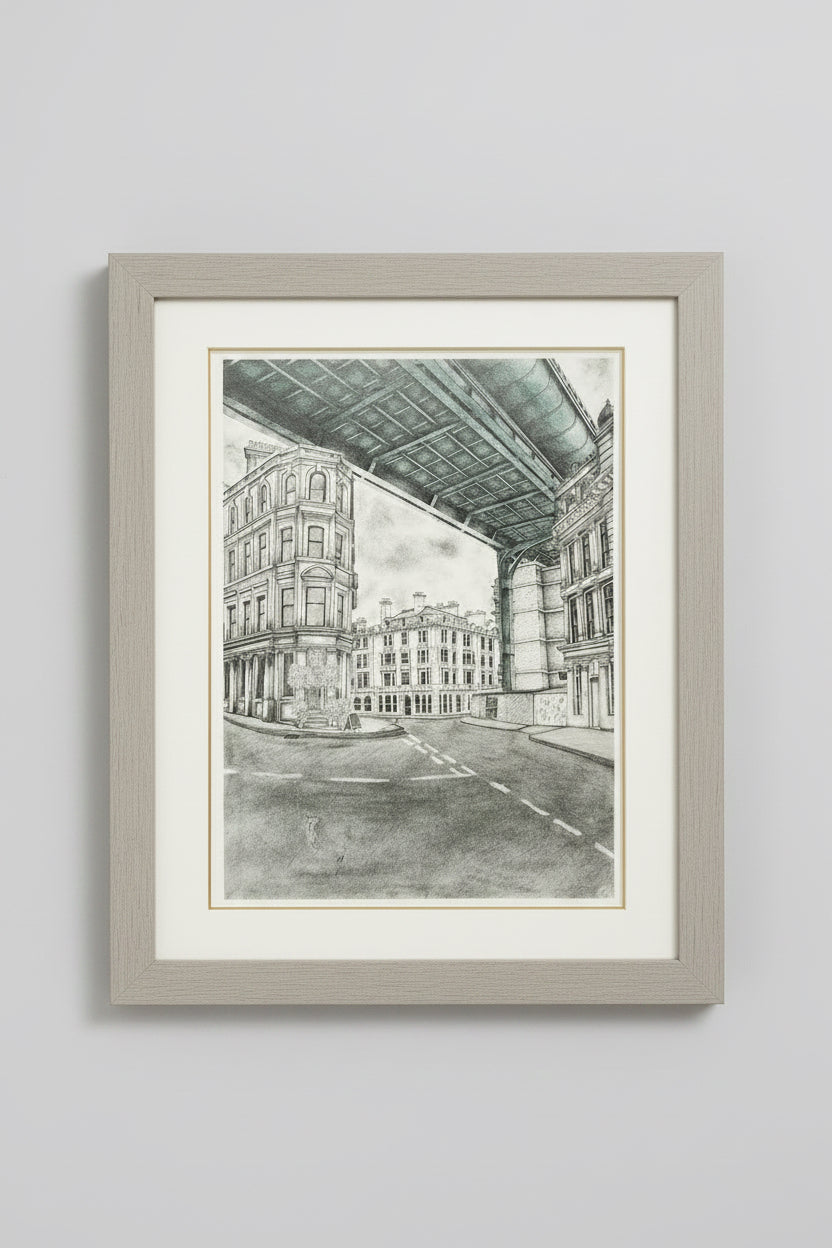 Under the Tyne Bridge Print