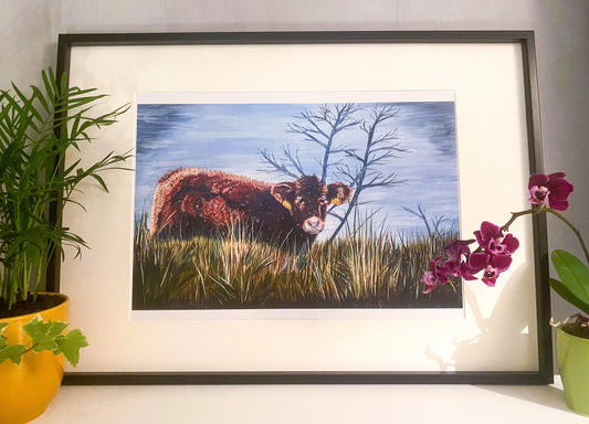 Borrowdale Calf Painting